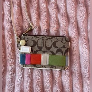 Vintage Coach Wristlet